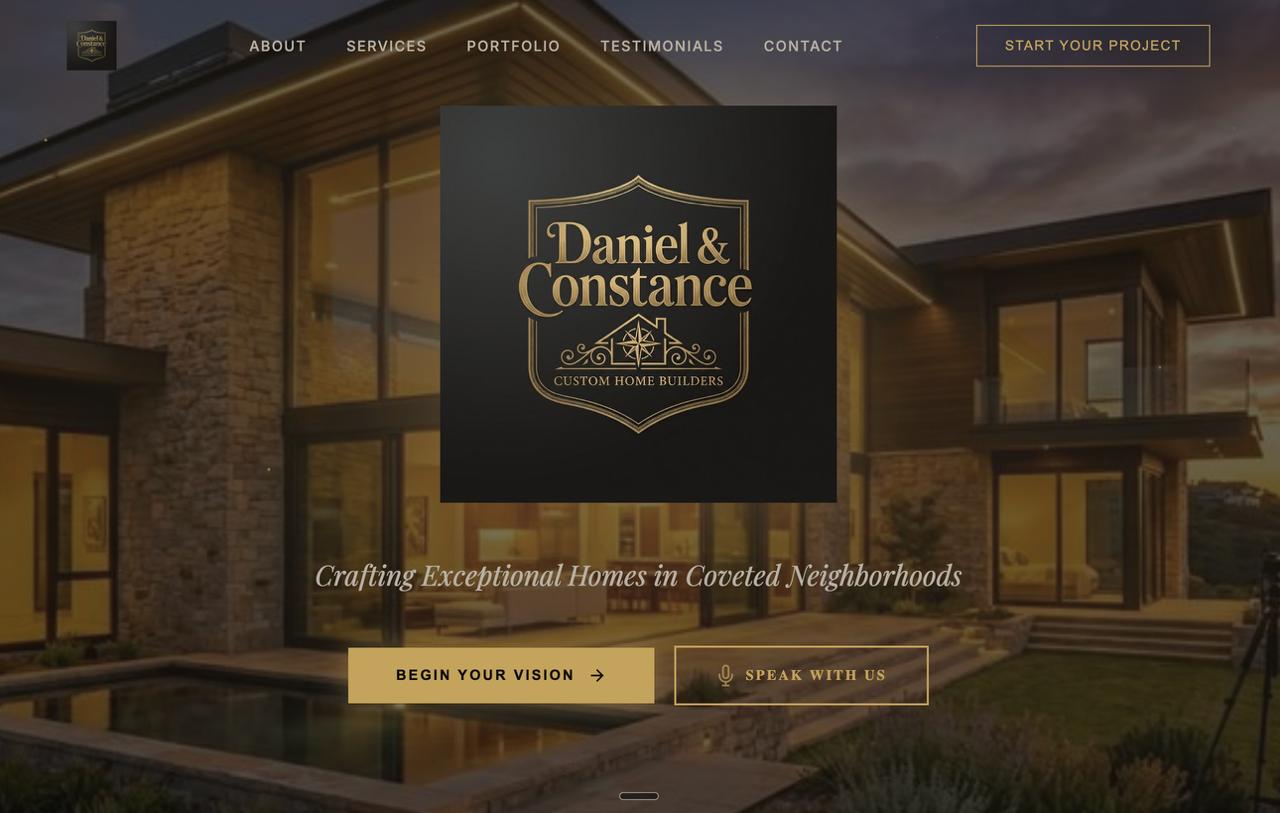 Daniel & Constance — Premium Custom Homes