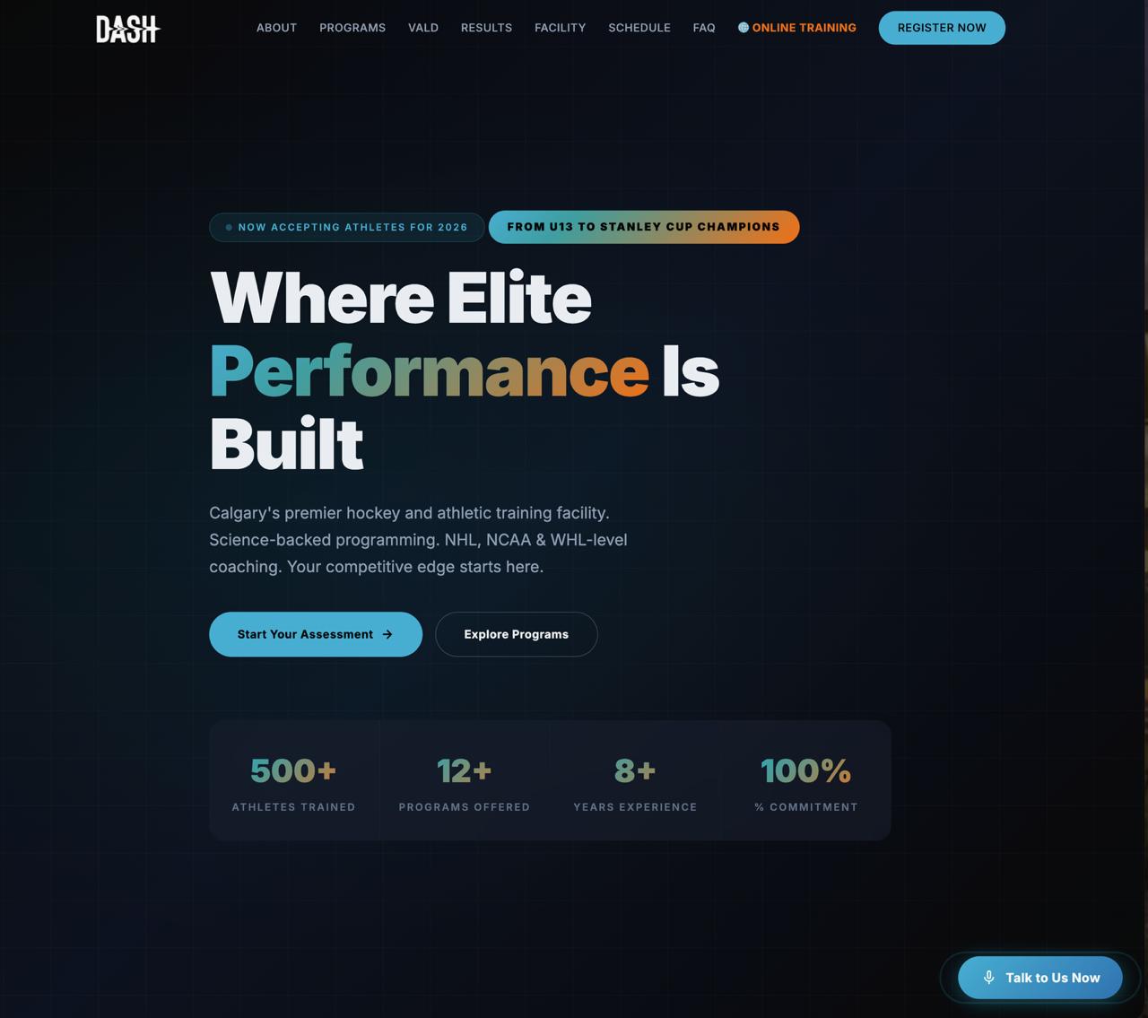 DASH Training — Hockey & Athletic Training